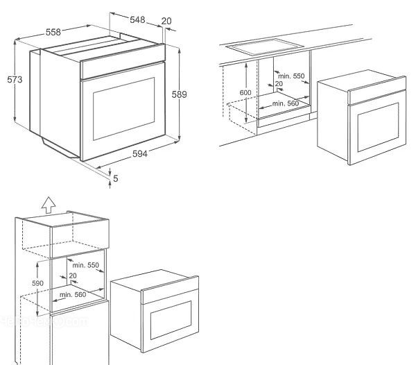 Духовой шкаф zanussi zob 183 wc